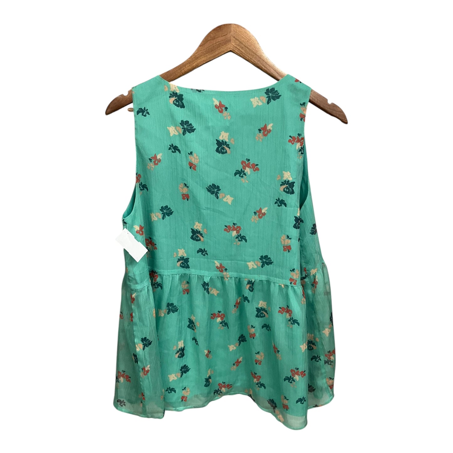 Top Sleeveless By The Nines In Green, Size: M