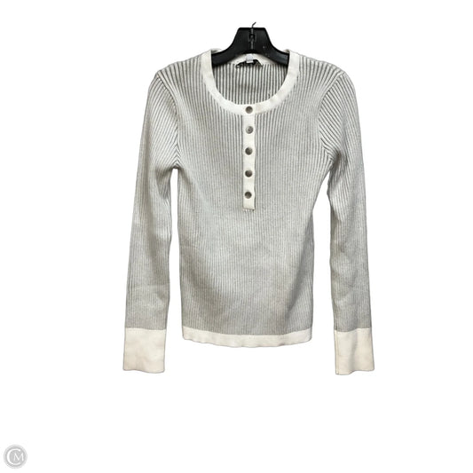 Top Long Sleeve By Baltic Born In Striped Pattern, Size: L