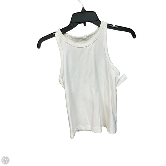 Athletic Tank Top By Lululemon In White, Size: S