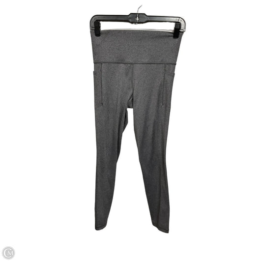 Athletic Leggings By Athleta In Grey, Size: S