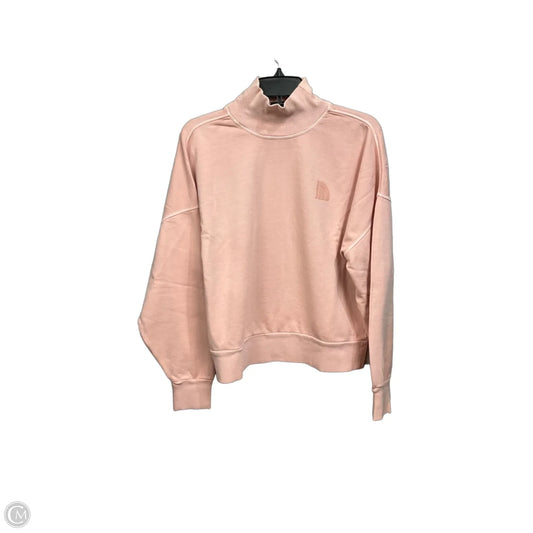 Athletic Sweatshirt Crewneck By The North Face In Pink, Size: S