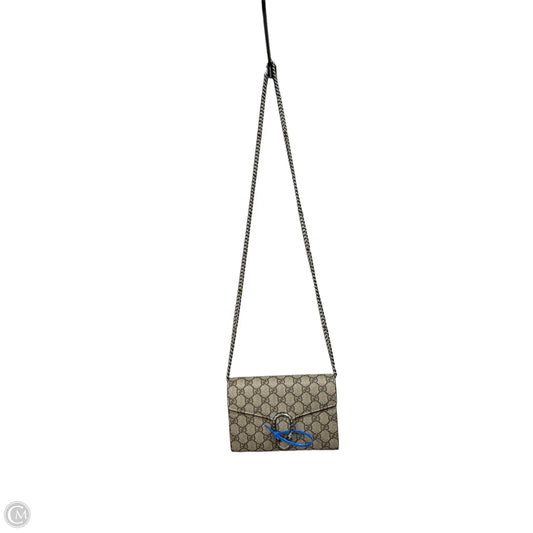Crossbody Luxury Designer By Gucci, Size: Small