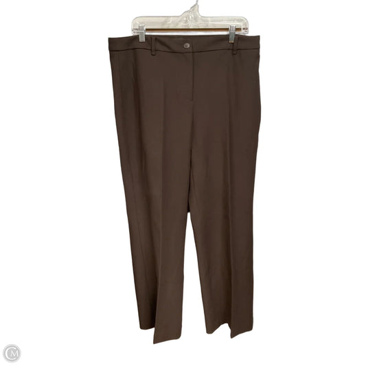 Pants Dress By Talbots In Brown, Size: 14