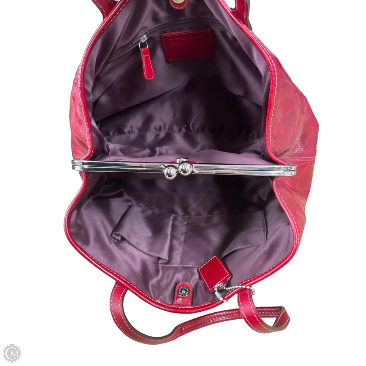Handbag Designer By Coach, Size: Medium