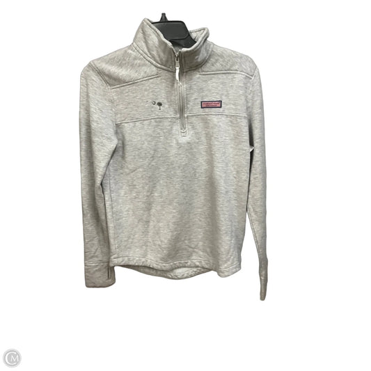 Top Long Sleeve By Vineyard Vines In Grey, Size: Xs