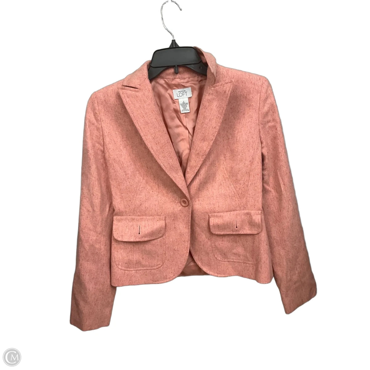 Blazer By Loft In Pink, Size: Xs