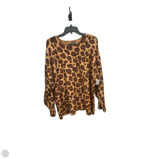 Sweater By Lane Bryant In Animal Print, Size: 2x