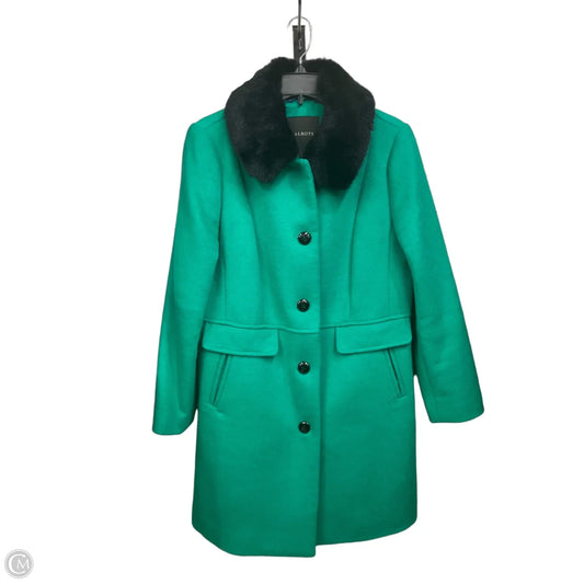 Coat Peacoat By Talbots In Green, Size: M