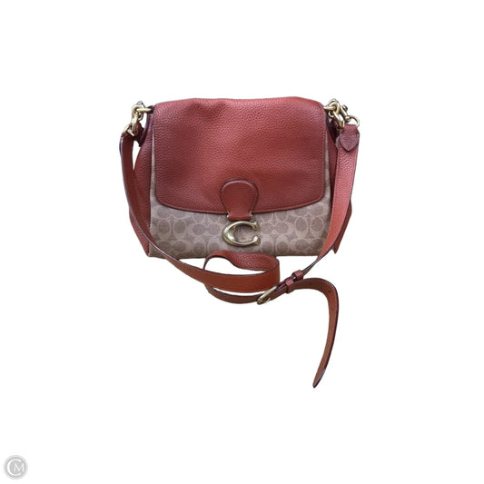 Crossbody Designer By Coach, Size: Medium
