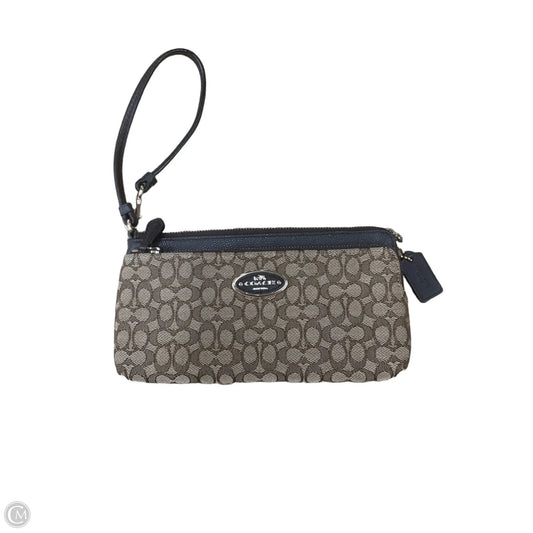 Wristlet Designer By Coach, Size: Small