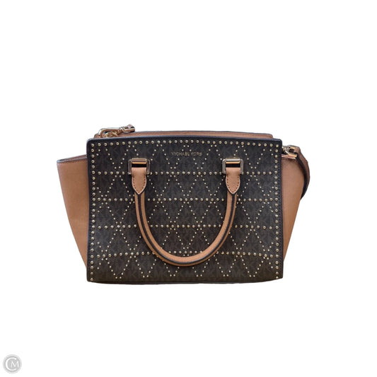 Crossbody Designer By Michael Kors, Size: Medium