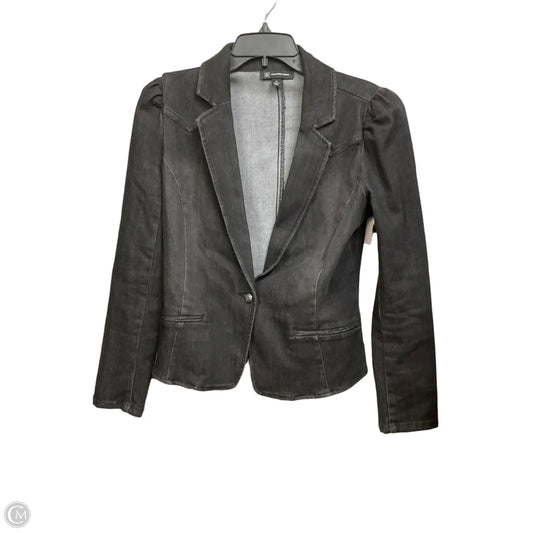 Blazer By Inc In Black Denim, Size: M