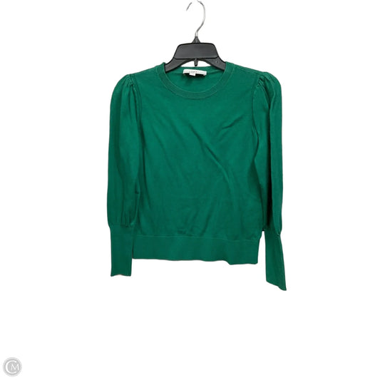 Top Long Sleeve By Loft In Green, Size: S