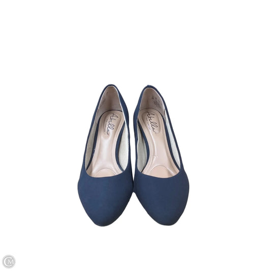 Shoes Heels Kitten By Abella In Navy, Size: 6