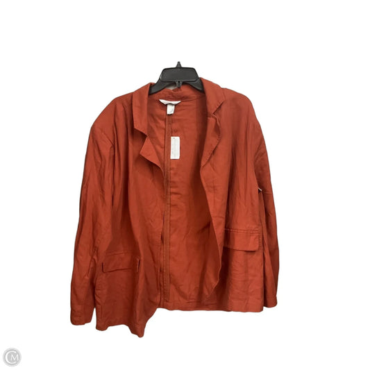 Blazer By Christopher And Banks In Copper, Size: 1x