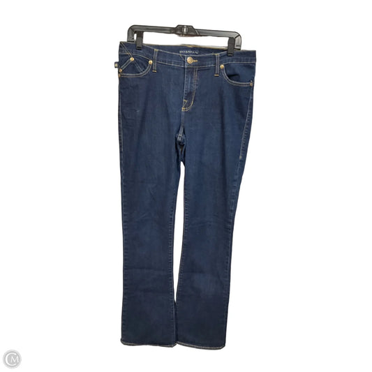 Jeans Boot Cut By Rock And Republic In Blue Denim, Size: 14