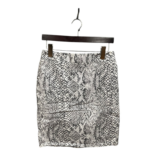 Skirt Mini & Short By New York And Co In Snakeskin Print, Size: S