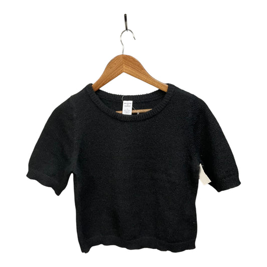 Top Short Sleeve By Melrose And Market In Black, Size: M