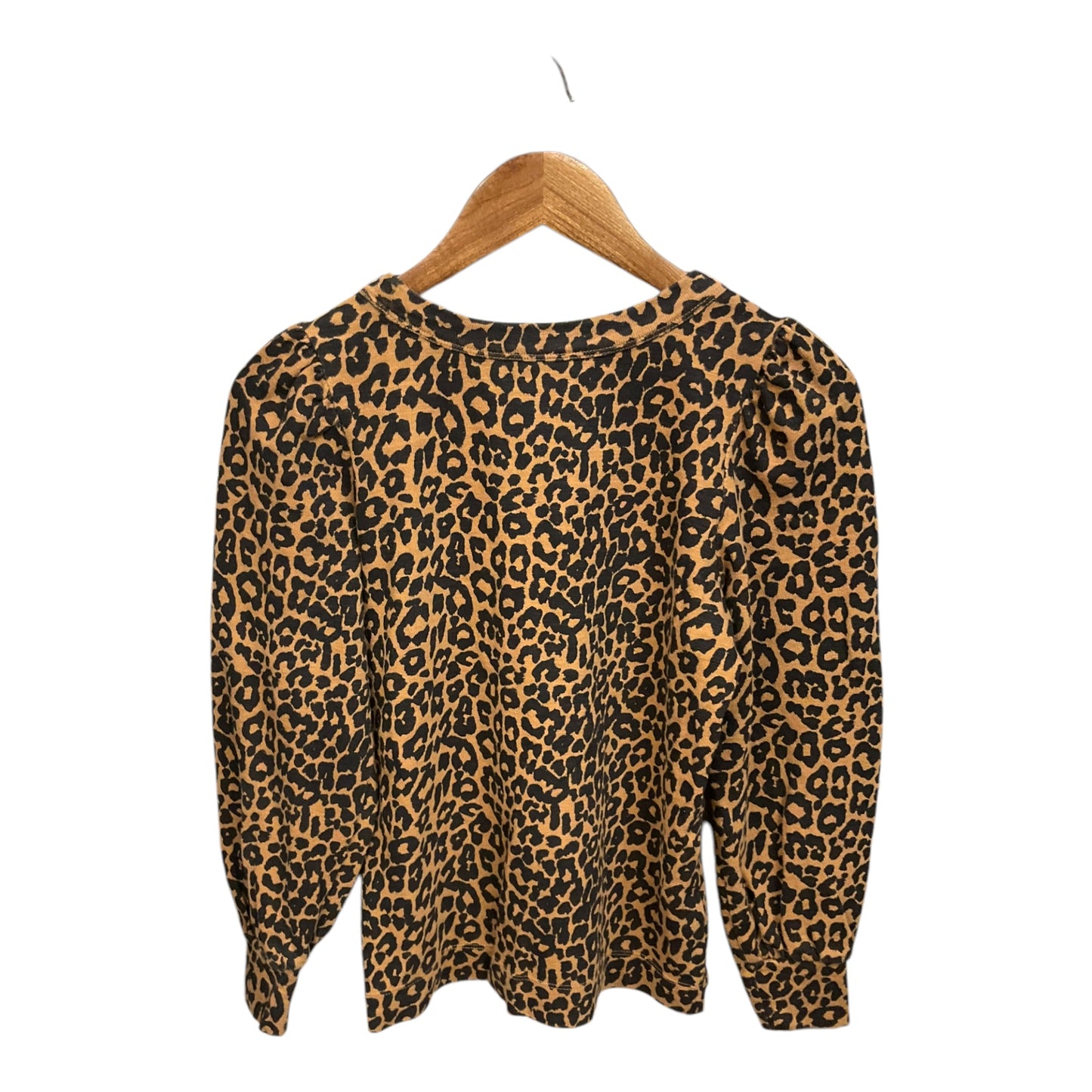 Top Long Sleeve By Loft In Animal Print, Size: Xs