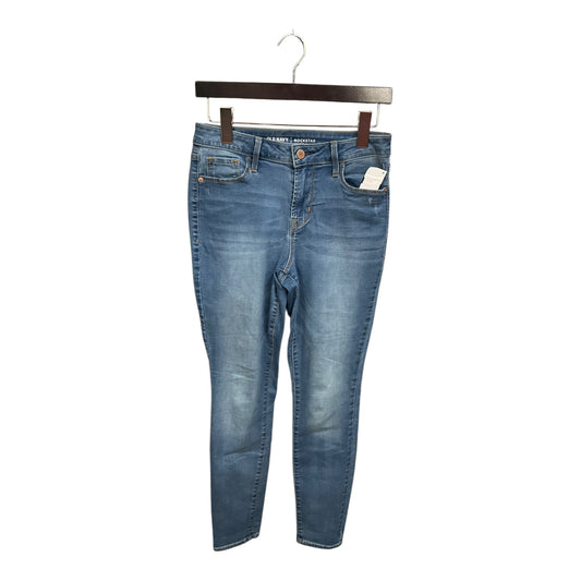 Jeans Skinny By Old Navy In Blue Denim, Size: 4