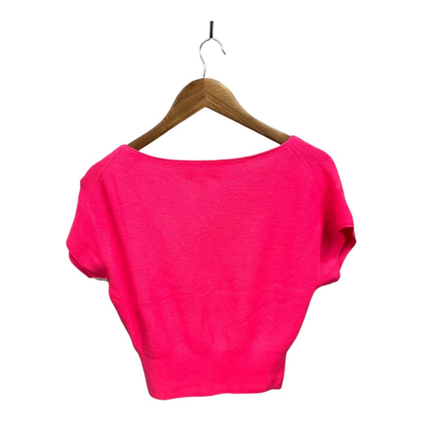 Top Short Sleeve By J. Crew In Pink, Size: S