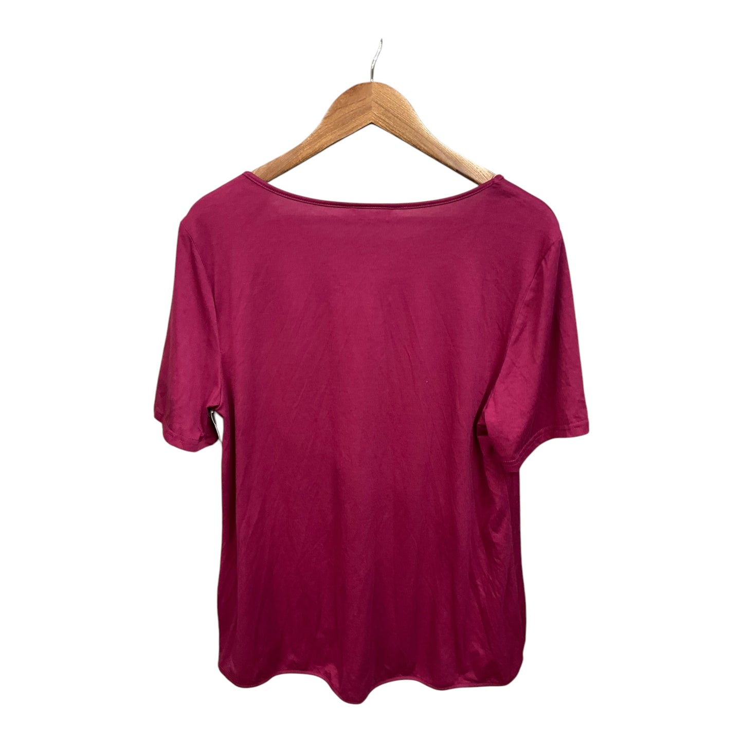 Top Short Sleeve By Clothes Mentor In Purple, Size: L