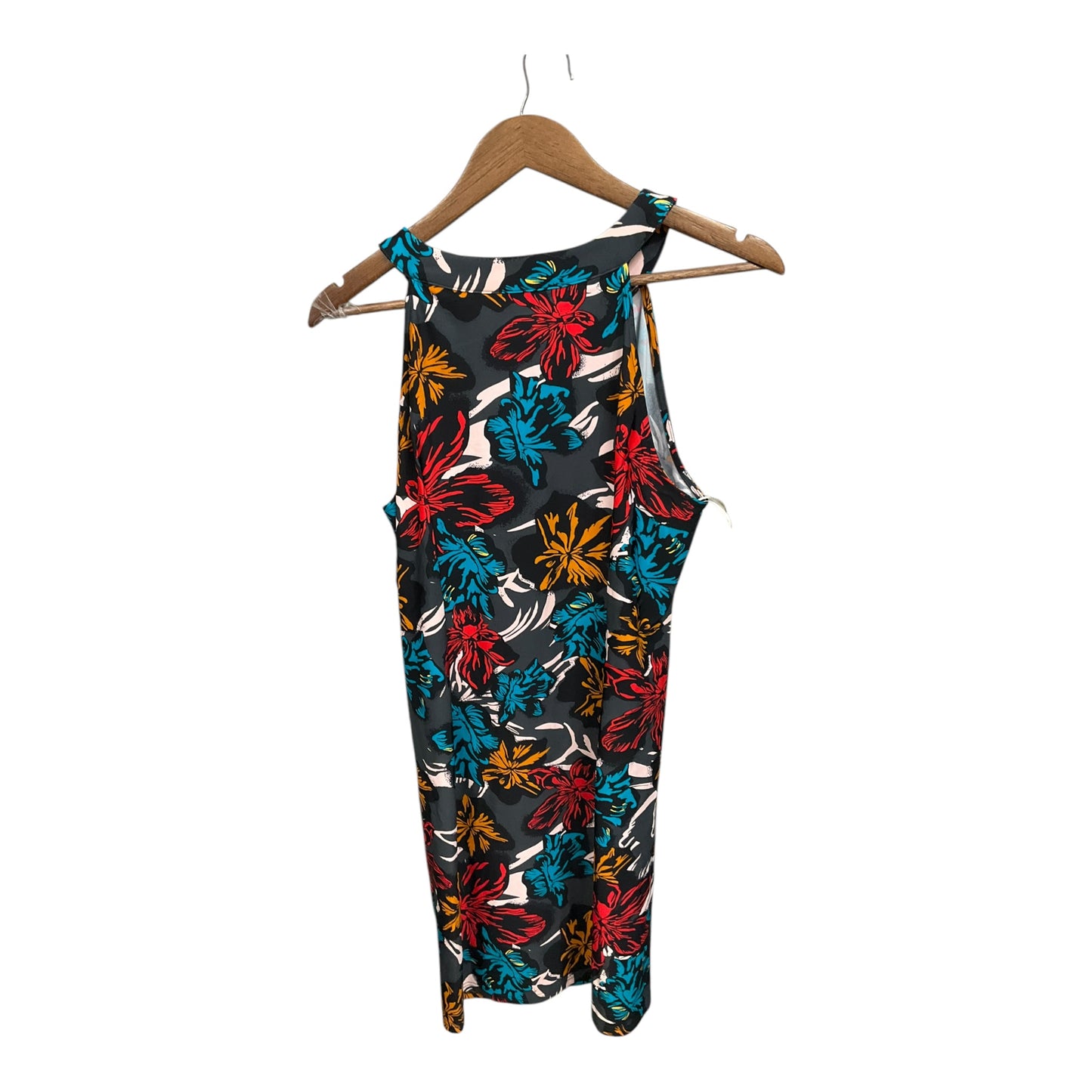 Dress Casual Short By Aryeh In Tropical Print, Size: L