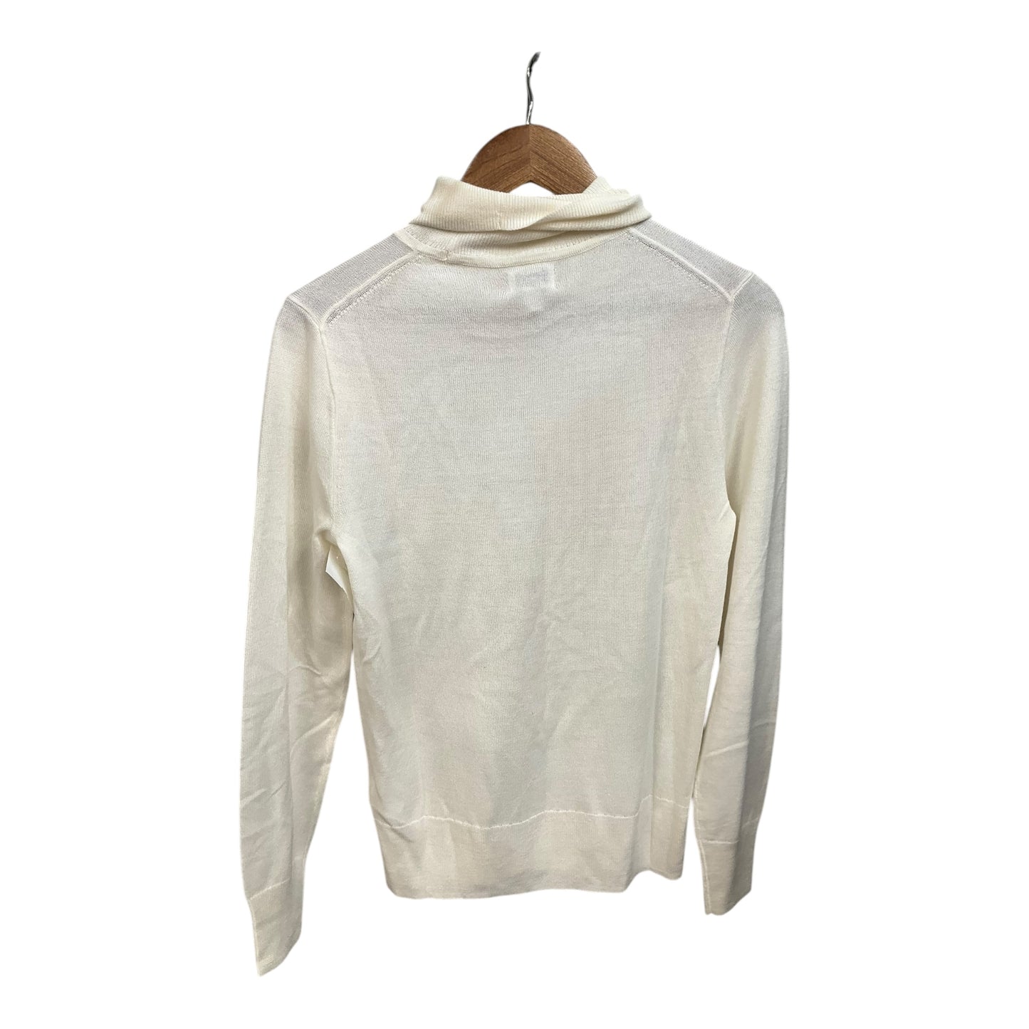 Top Long Sleeve By J. Crew In Cream, Size: M