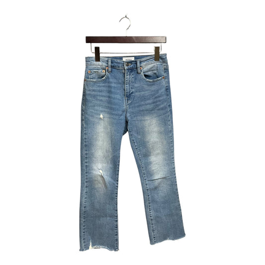 Jeans Flared By Pistola In Blue Denim, Size: 6