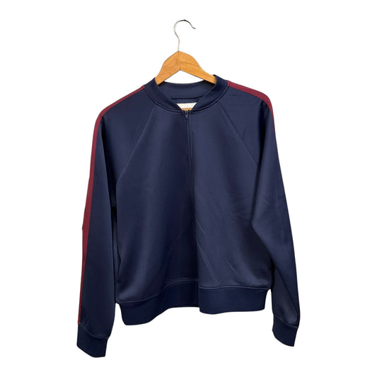 Athletic Jacket By Mossimo In Navy, Size: M