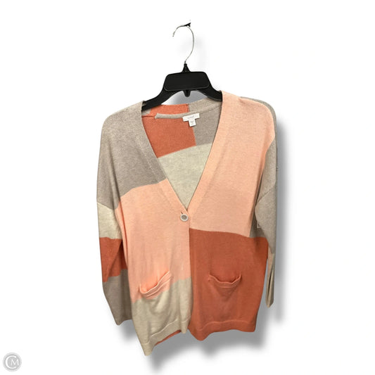 Cardigan By Pure Jill In Multi-colored, Size: Sp
