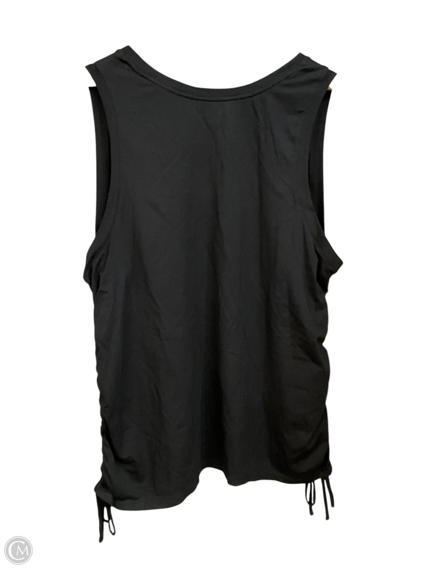 Top Sleeveless By Ava & Viv In Black, Size: 3x