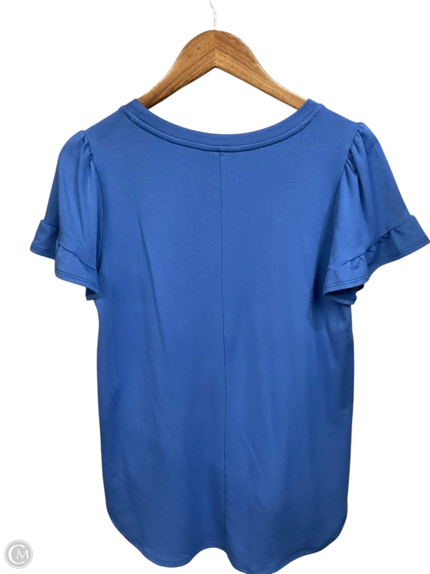 Top Short Sleeve By Crown And Ivy In Blue, Size: S