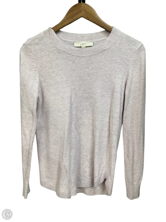 Top Long Sleeve By Loft In Purple, Size: S