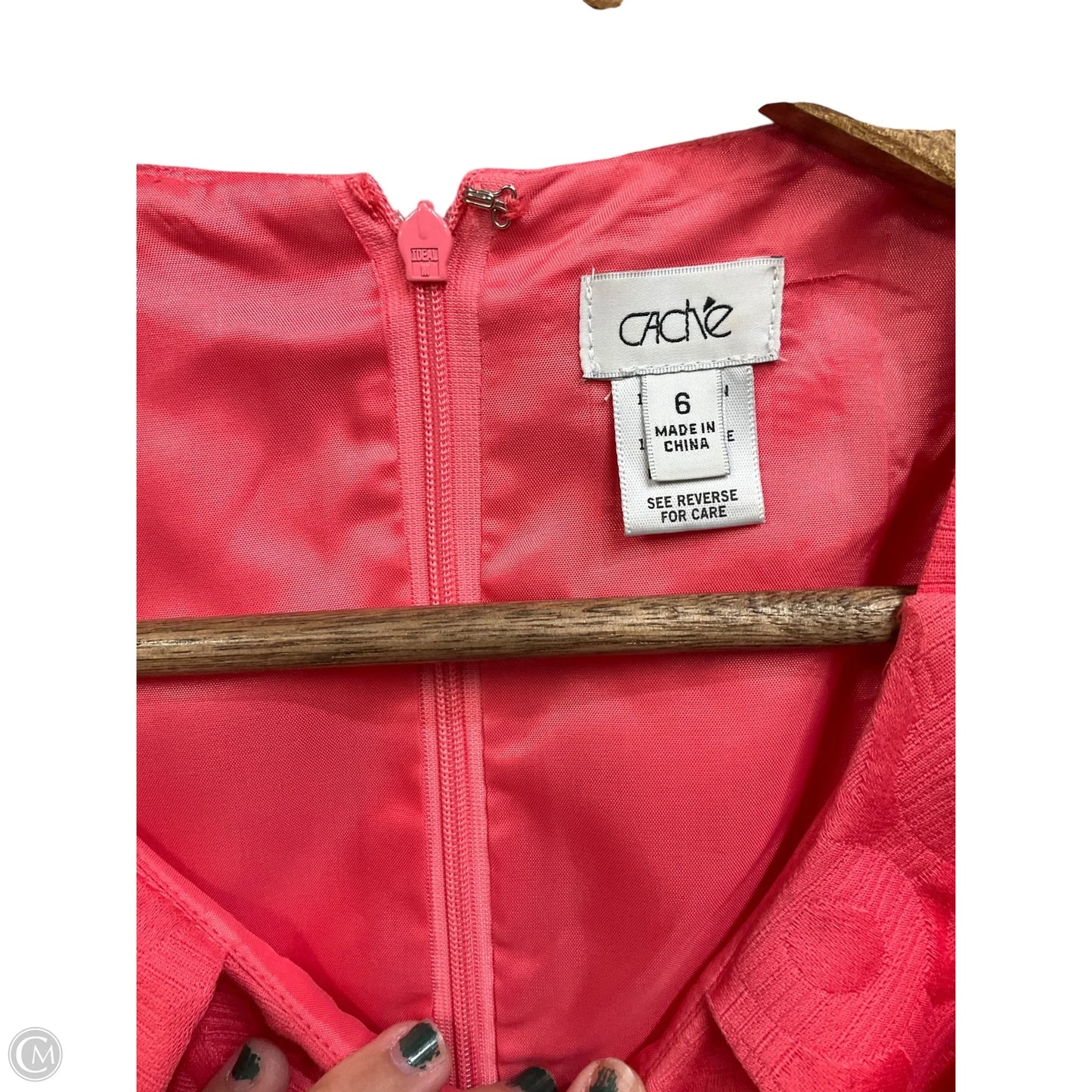 Dress Casual Short By Cache In Pink, Size: S