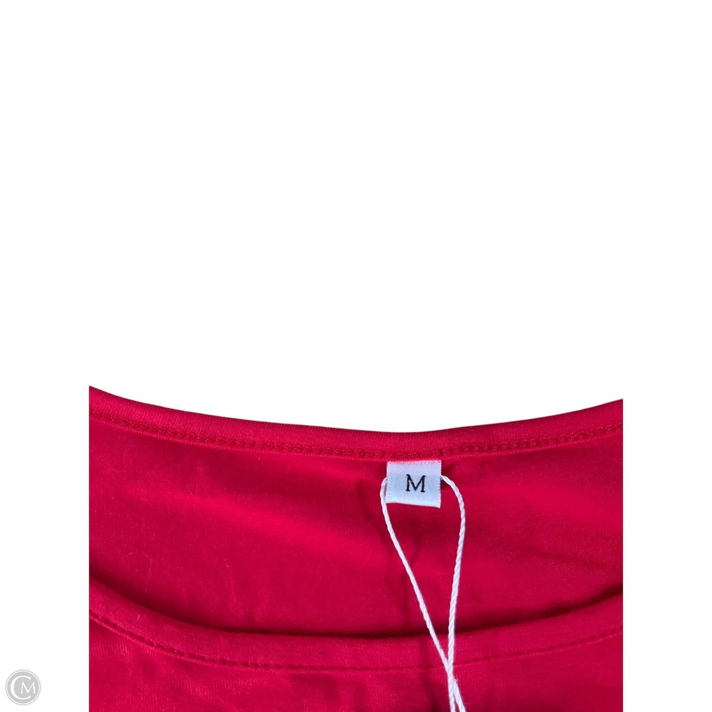 Top Long Sleeve By Clothes Mentor In Red, Size: M