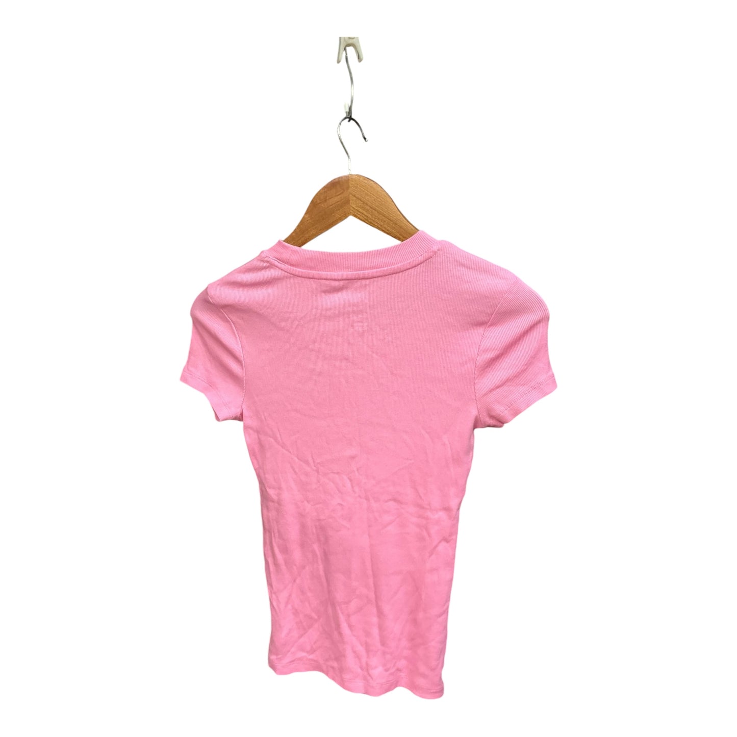 Top Short Sleeve By A New Day In Pink, Size: Xs