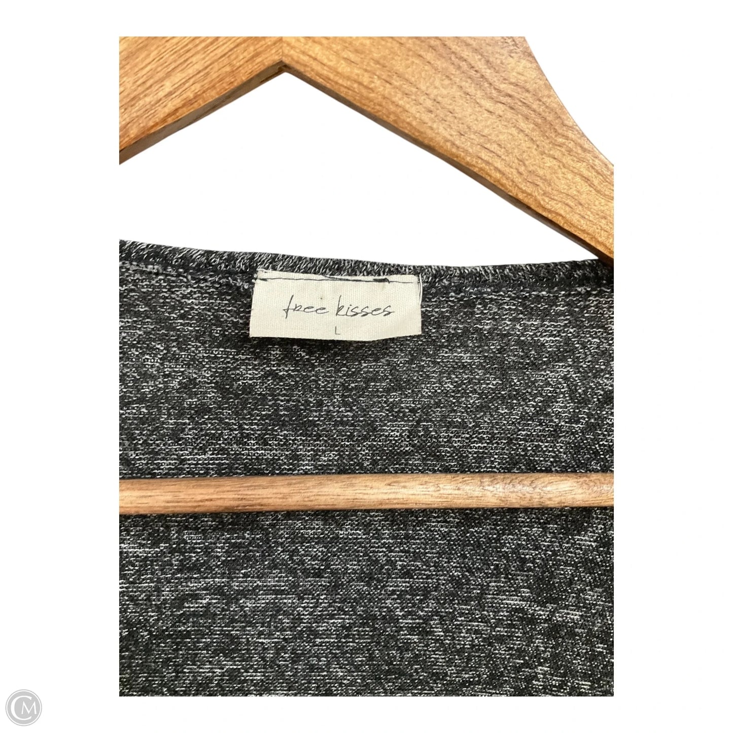 Cardigan By Free Kisses In Grey, Size: L
