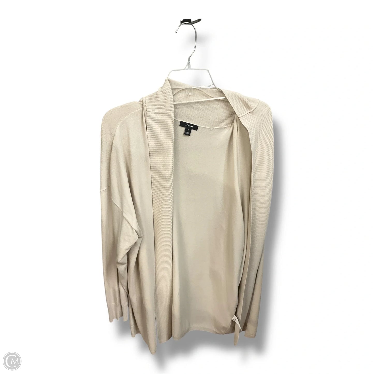 Cardigan By Alfani In Beige, Size: 2x