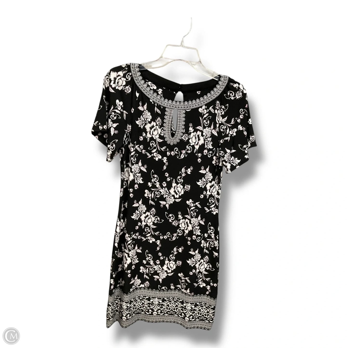 Dress Casual Short By White House Black Market In Floral Print, Size: Xs