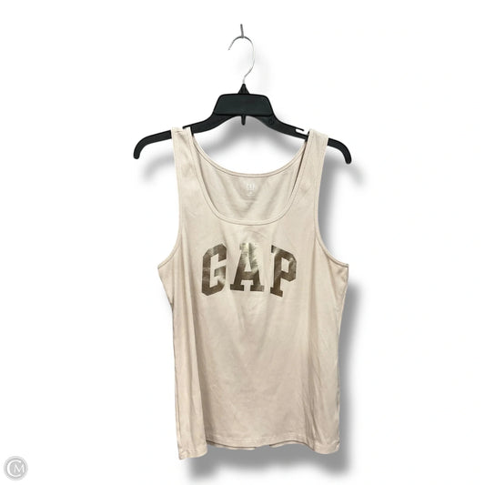 Tank Top By Gap In Beige, Size: Xxl