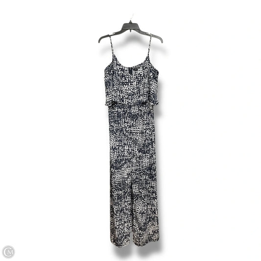 Dress Casual Maxi By White House Black Market In Blue & White, Size: L