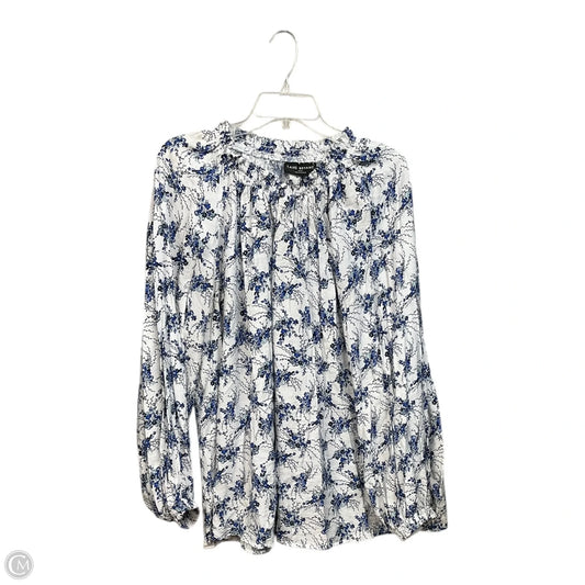Top Long Sleeve By Lane Bryant In Floral Print, Size: Xxl