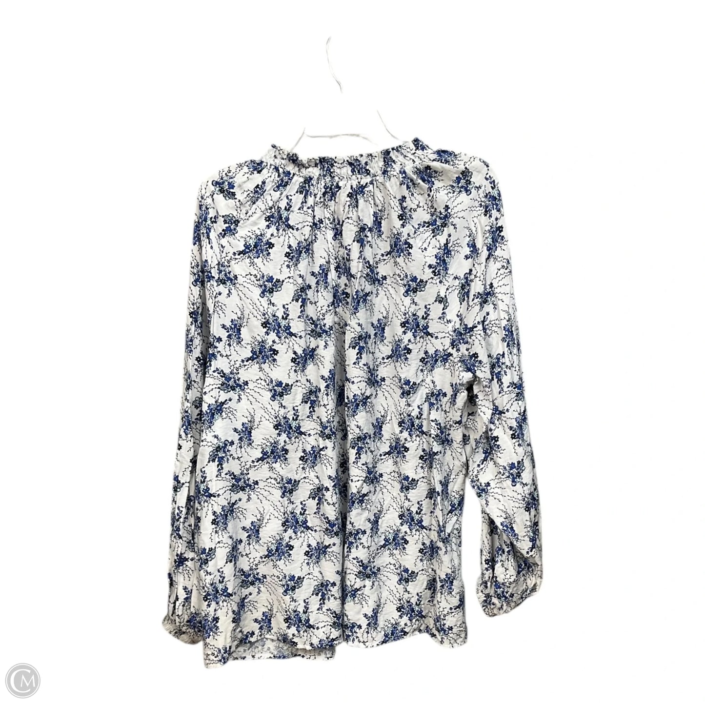 Top Long Sleeve By Lane Bryant In Floral Print, Size: Xxl