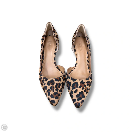 Shoes Flats By J. Crew In Animal Print, Size: 7