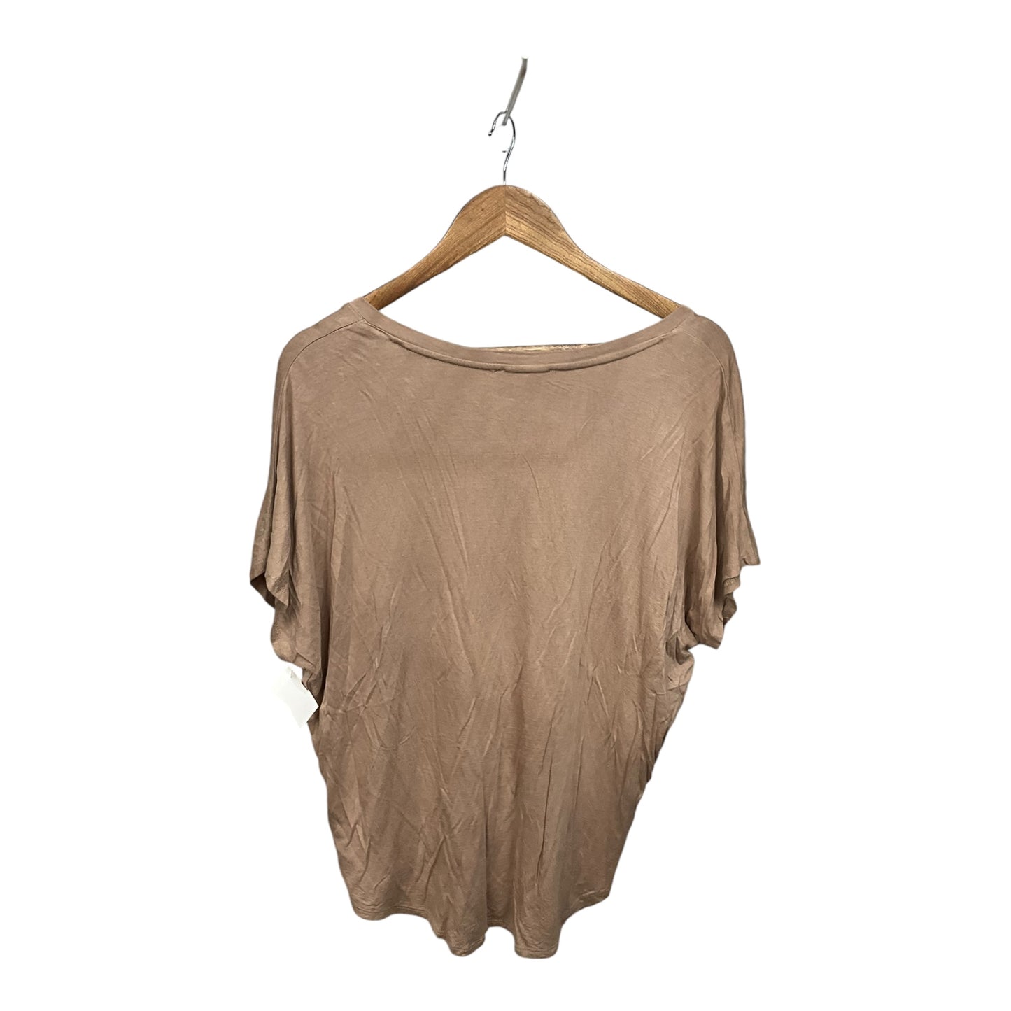 Top Short Sleeve By Philosophy In Beige, Size: M