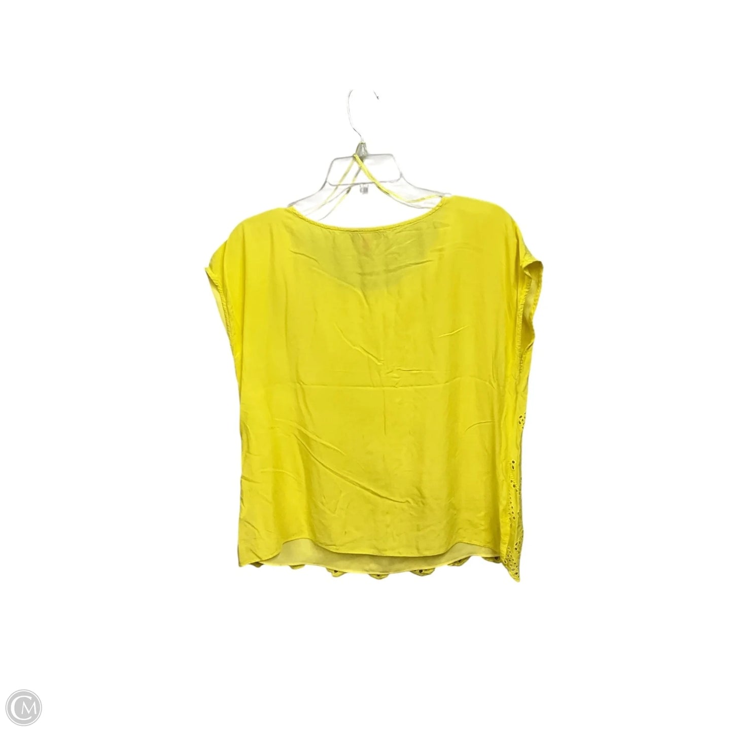 Top Sleeveless By Vince Camuto In Yellow, Size: M