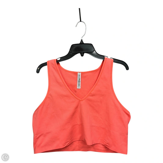 Athletic Tank Top By Athleta In Peach, Size: 2x