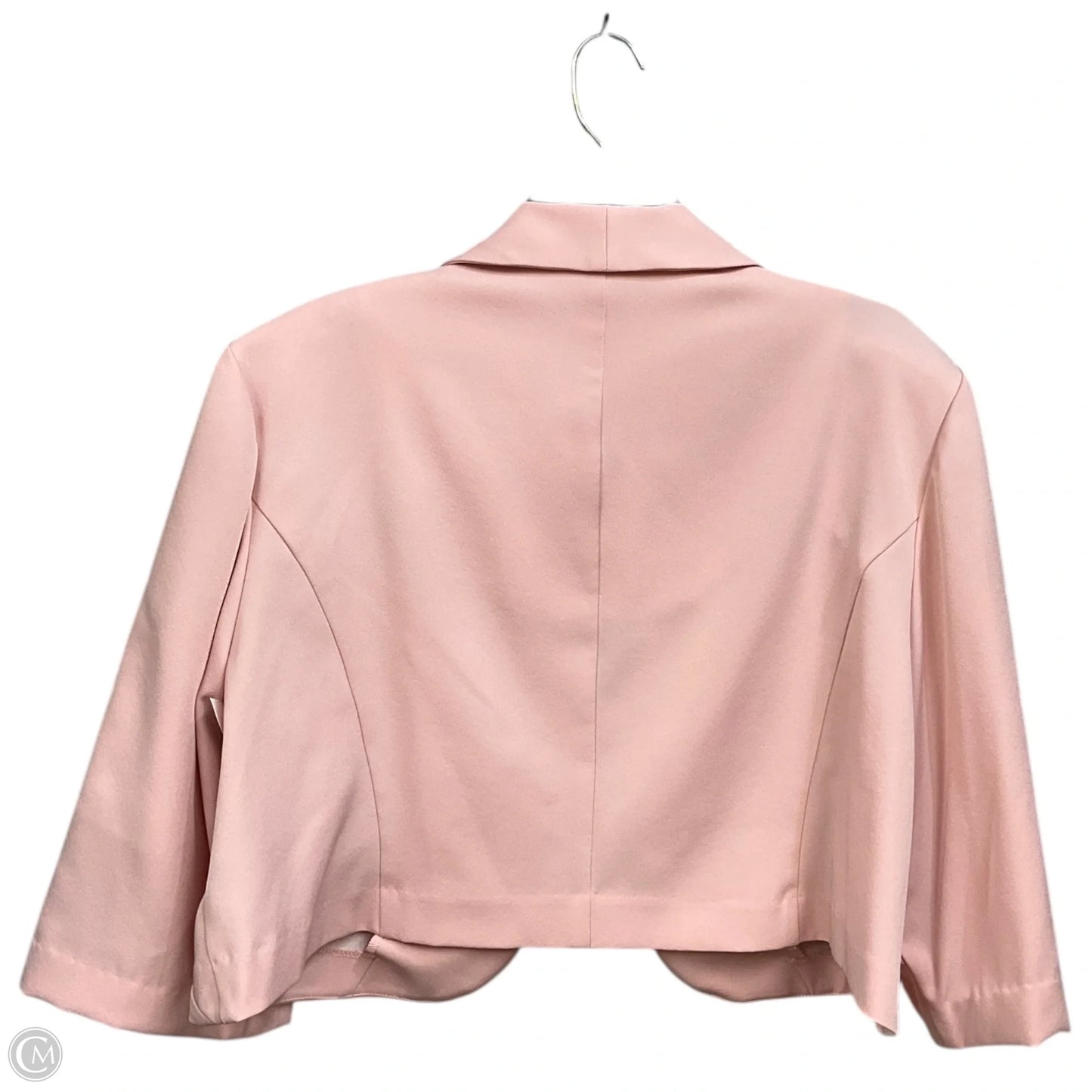 Blazer By Clothes Mentor In Pink, Size: 1x