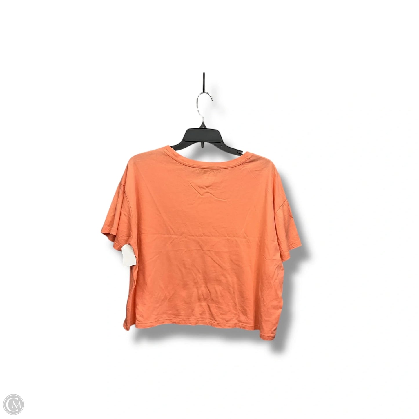 Top Short Sleeve By Old Navy In Peach, Size: L